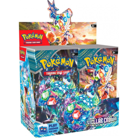 Pokemon Scarlet & Violet Stellar Crown Booster Box (36 Packs)