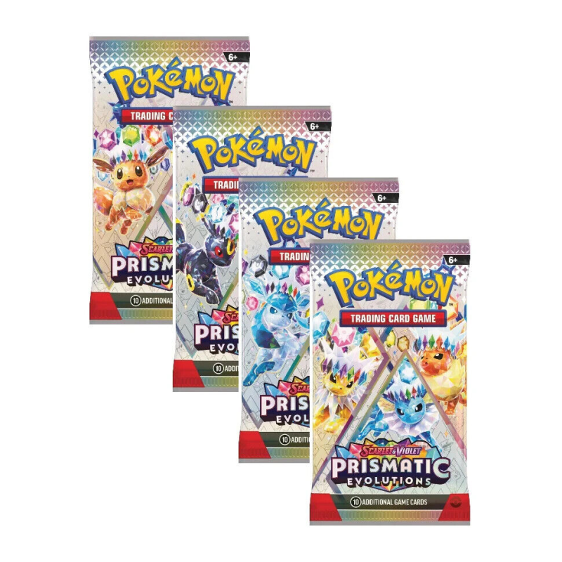 Prismastic Evolutions Sealed Booster Packs (X4)