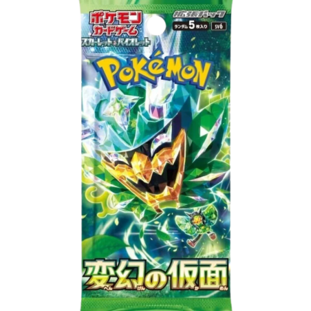 Mask of Change Japanese (sv6) Sealed Booster Pack