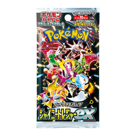 Shiny Treasure ex Japanese (sv4a) Sealed Booster Pack