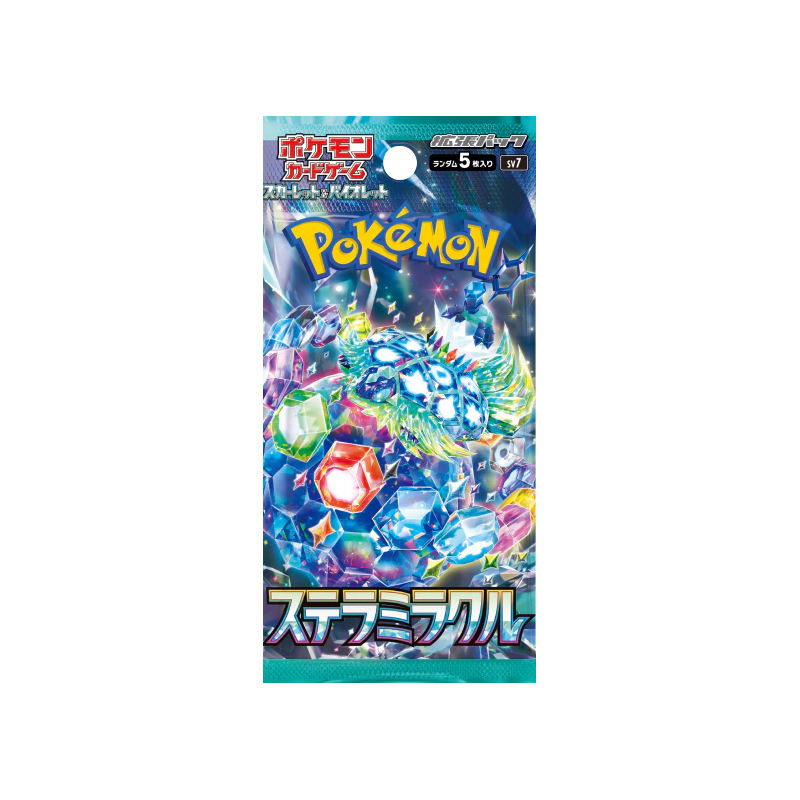 Stellar Miracle Japanese (sv7) Sealed Booster Pack