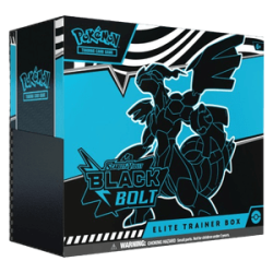 Pokémon Scarlet & Violet Black Bolt Elite Trainer Box | TCG Gear