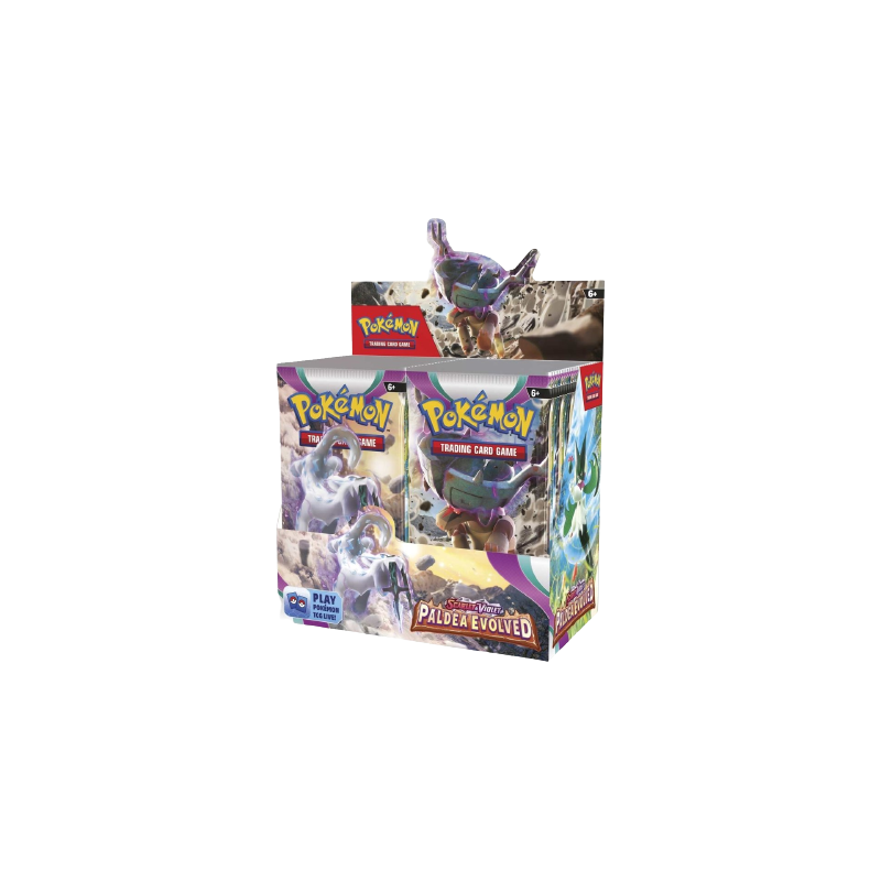 Pokemon Scarlet & Violet Paldea Evolved Booster Box (36 Packs)