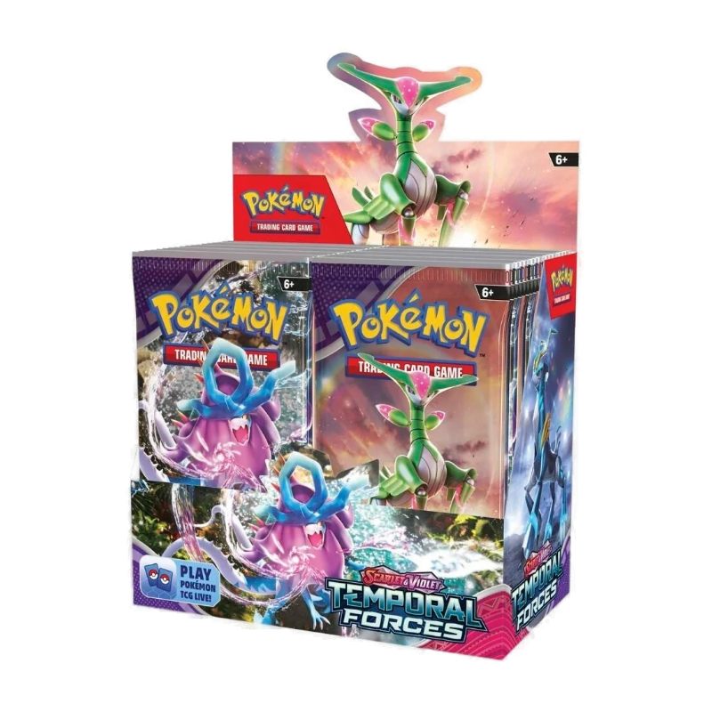 Pokemon Scarlet & Violet Temporal Forces Booster Box (36 Packs)