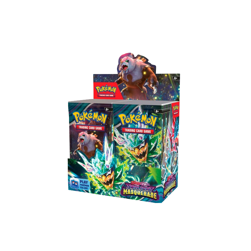 Pokemon Scarlet & Violet Twilight Masquerade Booster Box (36 Packs)