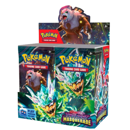 Pokemon Scarlet & Violet Twilight Masquerade Booster Box (36 Packs)