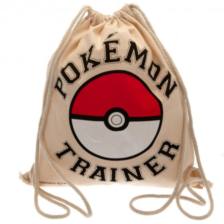 Pokemon Canvas Drawstring Bag