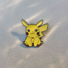 Pikachu Enamel Brooch with Metal Brooch Pin