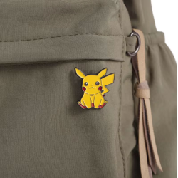 Pikachu Enamel Brooch with Metal Brooch Pin